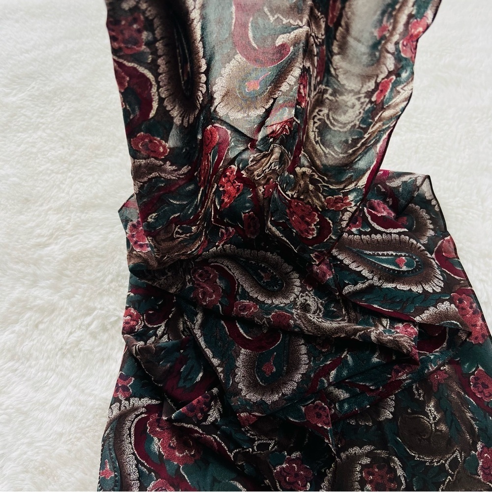 65”x14” Vintage Scarf.